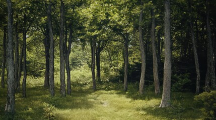 Fototapeta premium photo maine trees