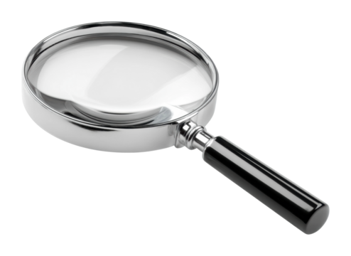 Investigating details with a magnifying glass conceptual