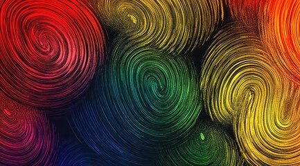 Colorful abstract background with blurred dots of light, dots in motion on a colorful gradient background,