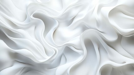 ethereal abstract white