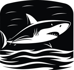shark silhouette