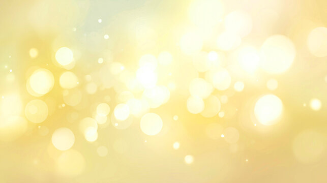 Fototapeta 黄色の柔らかい光が広がる暖かみのある背景