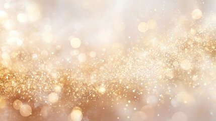 高級感のあるゴールドグリッターの背景素材