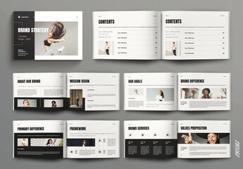Brand Strategy Template Layout
