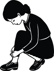 silhouette of a man with a gun