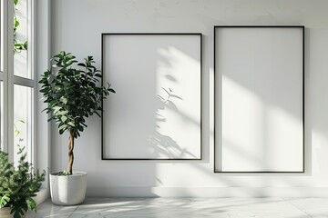 Detailed Image of Wallart Mockup Design for Wallart Use for Mockup and Photoframes
