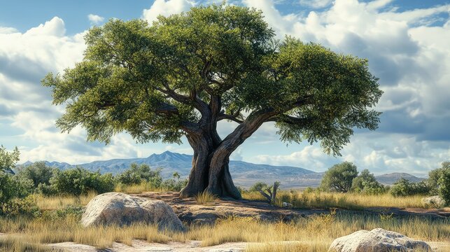 marula african tree