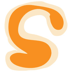 hand drawing unique ugly abjad font