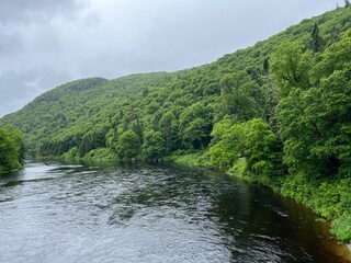 Jacques-Cartier National Park, a provincial park located 50 kilometres north of Quebec City. 