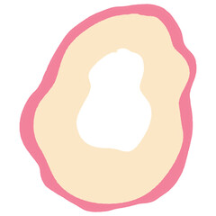 hand drawing unique ugly abjad font