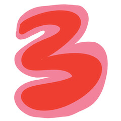 hand drawing unique ugly abjad font