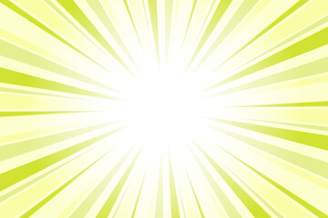 Obraz premium Sunburst Background. Summer Backdrop. Radius Cartoon Pattern Abstract Background. Pear Yellow Rays Vector Illustration.