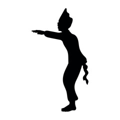 Aura of Traditional Movement - Silhouette Dance of Pacu Jalur Rowers in Harmony and Strength