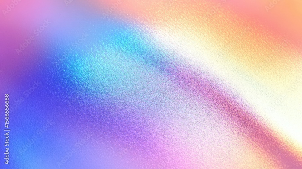 Poster softly blurred gradient with pastel colors blending smoothly, creating a soothing and abstract textu