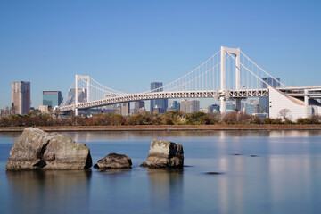 Obraz premium Landscape at Tokyo bay area