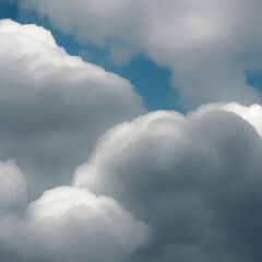 Obraz premium Clouds Gathering Over the Plains