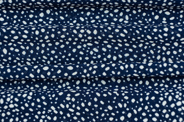 Dotted Synthetic Fabric Close-Up Background.