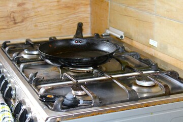 old gas stove