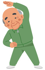 おじいちゃんの趣味シリーズ「体操」