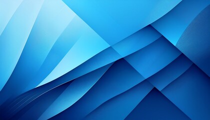 Obraz premium minimalist blue tonal gradient abstract digital art background with subtle geometric pattern generative ai