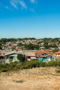 Cityscape of Sao Francisco de Paula, Cip&oacute; and Rinc&atilde;o neighborhoods - Rio Grande do Sul, Brazil