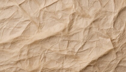 Fototapeta premium seamless recycled paper texture in beige tone visible fibers and subtle creases eco friendly organic feel