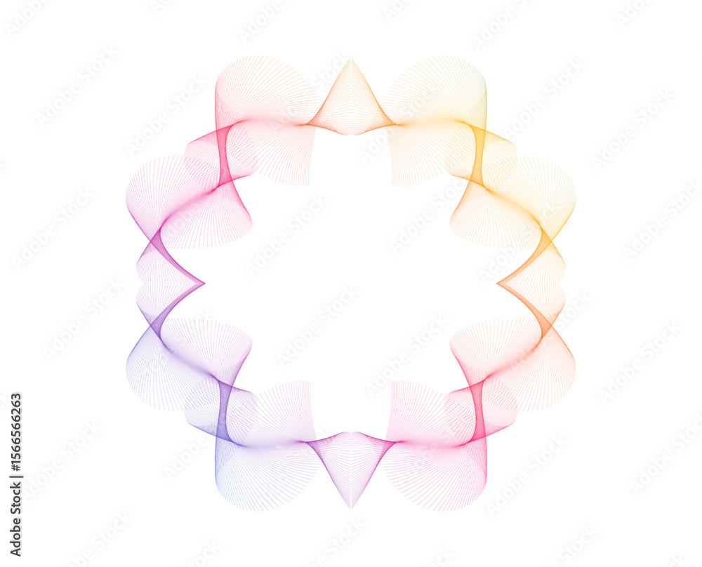 Poster design elements. wave of many glittering lines. abstract vertical glow wavy stripes. abstract gradie