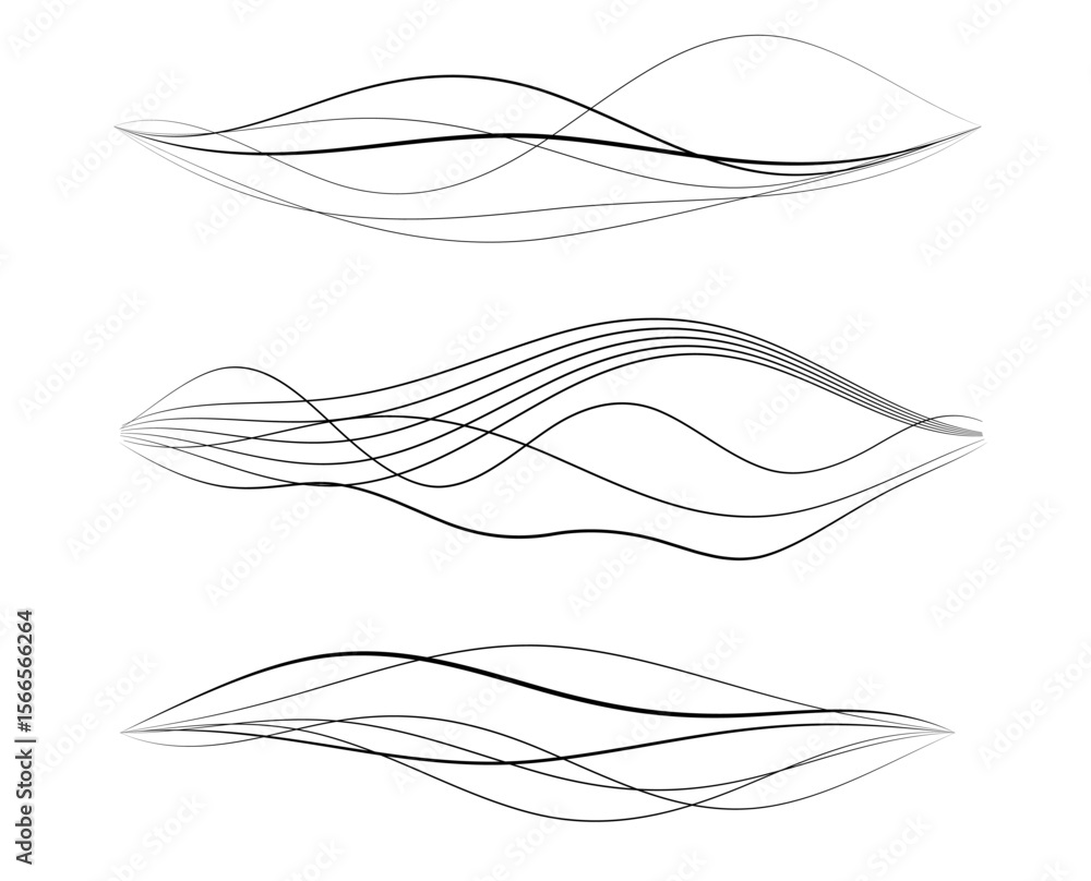 Poster design element wave lines guilloche curve line background circle for certificates, diplomas, protect