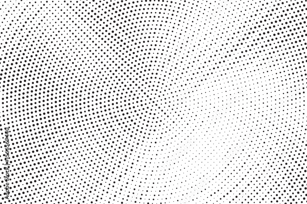 Aufkleber seamless dotted repeated texture. black and white polka dot pattern. repeated endless backdrop. all 