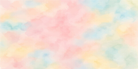 Abstract watercolor textures in a vibrant rainbow pattern for artistic design and colorful backgrounds