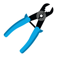 Water Pump Pliers Vector Tools for Repair, Maintenance, and Pipework Design