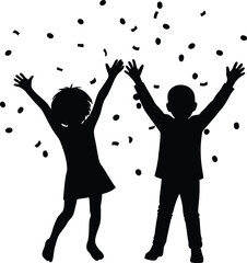 man and woman with splashes