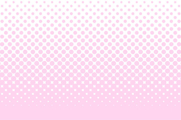 ピンクのカラーハーフトーン	
