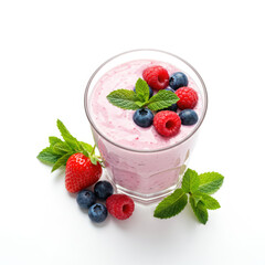 yogurt with berries