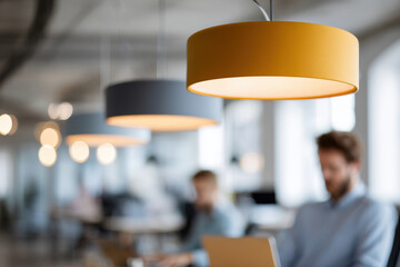 A modern government office environment, showcasing efficient public service delivery. 