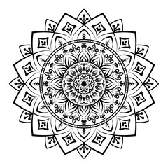 Hand-Drawn Mandala Illustration