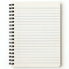 Spiral Notebook Isolated