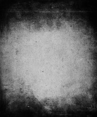 Grunge background, obsolete texture with black frame and space for your design