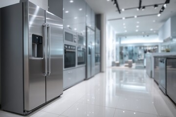 Refrigerator showroom display