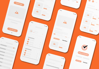 Clean Food Delivery App Template