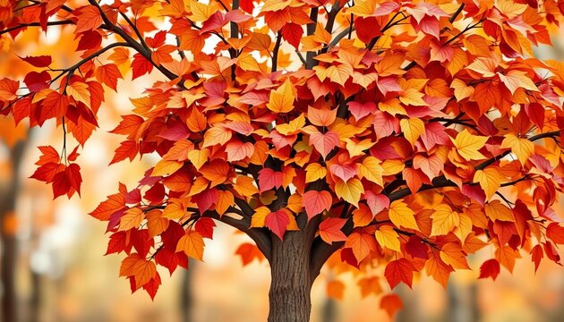 Heart-shaped family tree with leaves, signifying care and growth during November,  nurturing,  leaves