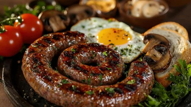 cumberland sausage english food video