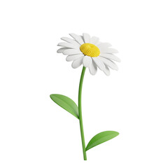 3d daisy flower