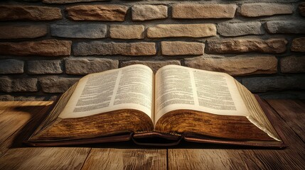 Obraz premium god bible wall