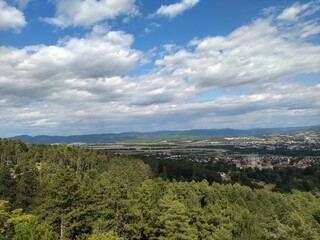 panoramic view of the city