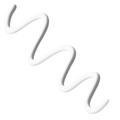 3d rendered illustration of an abstract symbol