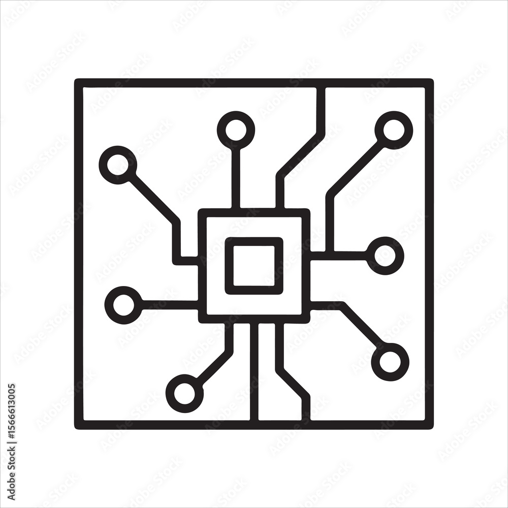 Fototapete a metallic internet button features a 3d map pointer icon, symbolizing communication and data networ
