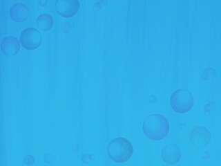 Soft blue underwater background with translucent bubbles floating gently, creating a refreshing aquatic atmosphere perfect for marine, ocean, and water-related design projects and presentations