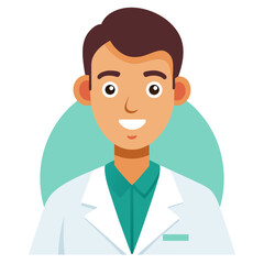 young doctor with stethoscope