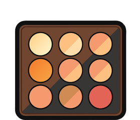 Cream Contour Palette